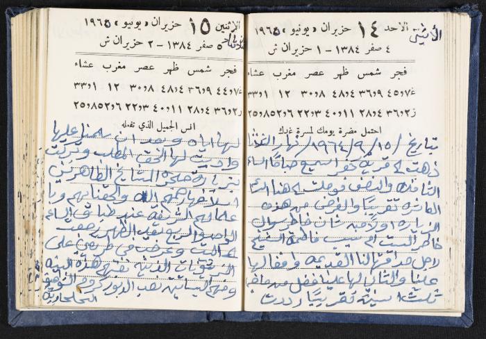The Diaries of Fandi Mhanna, Buqei'a- Upper Galilee, 1964-1965
