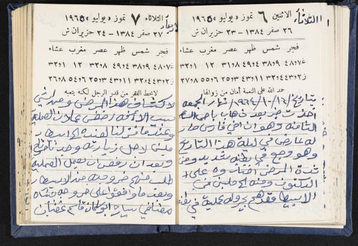 The Diaries of Fandi Mhanna, Buqei'a- Upper Galilee, 1964-1965