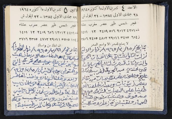 The Diaries of Fandi Mhanna, Buqei'a- Upper Galilee, 1964-1965