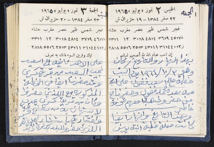 The Diaries of Fandi Mhanna, Buqei'a- Upper Galilee, 1964-1965