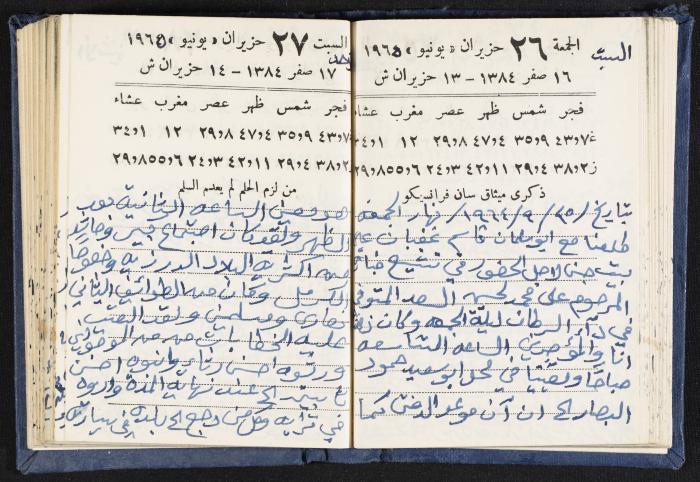 The Diaries of Fandi Mhanna, Buqei'a- Upper Galilee, 1964-1965