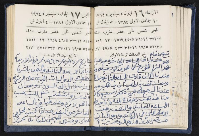 The Diaries of Fandi Mhanna, Buqei'a- Upper Galilee, 1964-1965