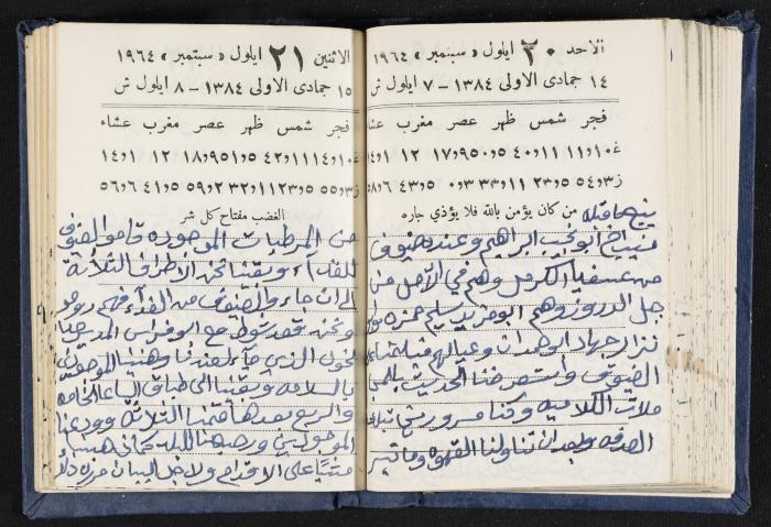The Diaries of Fandi Mhanna, Buqei'a- Upper Galilee, 1964-1965