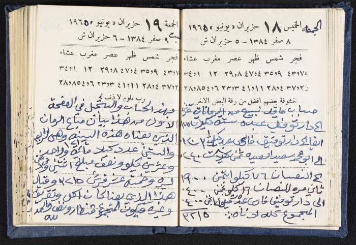 The Diaries of Fandi Mhanna, Buqei'a- Upper Galilee, 1964-1965