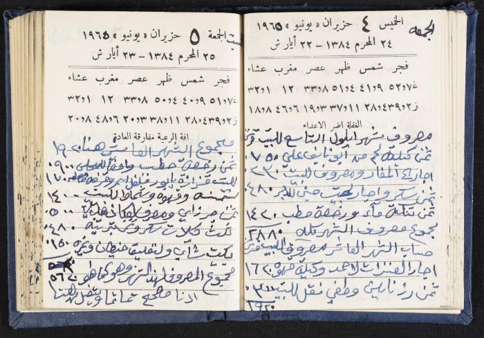 The Diaries of Fandi Mhanna, Buqei'a- Upper Galilee, 1964-1965
