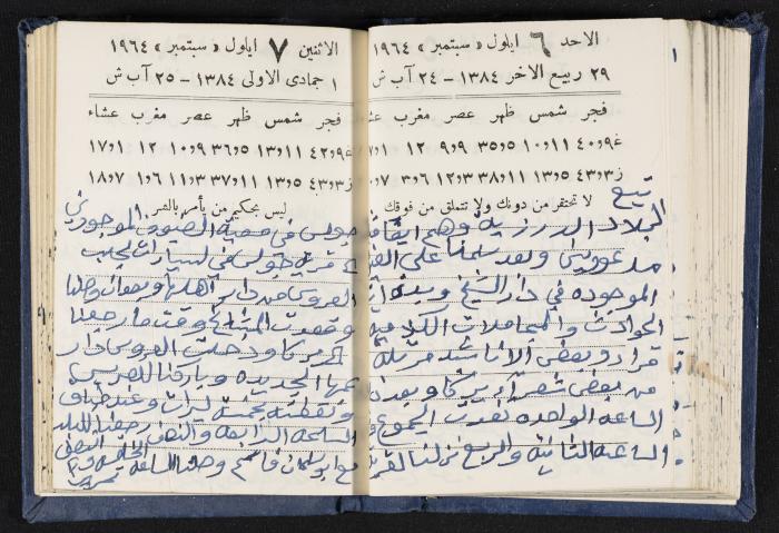 The Diaries of Fandi Mhanna, Buqei'a- Upper Galilee, 1964-1965