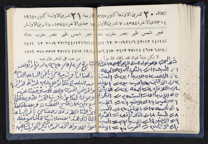 The Diaries of Fandi Mhanna, Buqei'a- Upper Galilee, 1964-1965