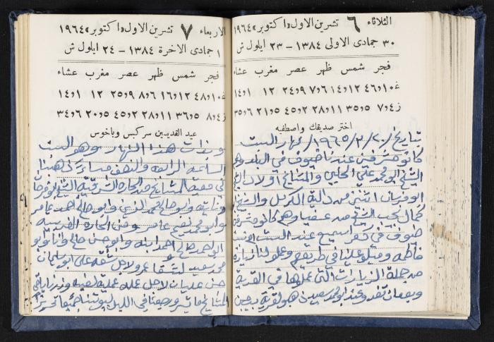The Diaries of Fandi Mhanna, Buqei'a- Upper Galilee, 1964-1965