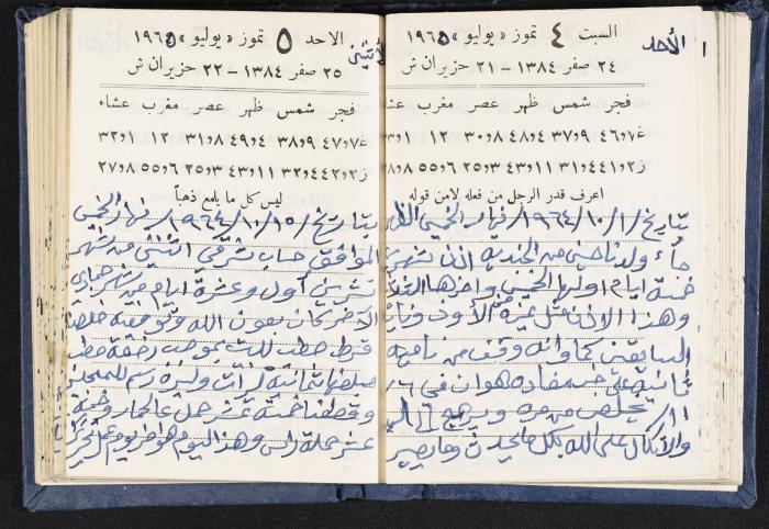 The Diaries of Fandi Mhanna, Buqei'a- Upper Galilee, 1964-1965