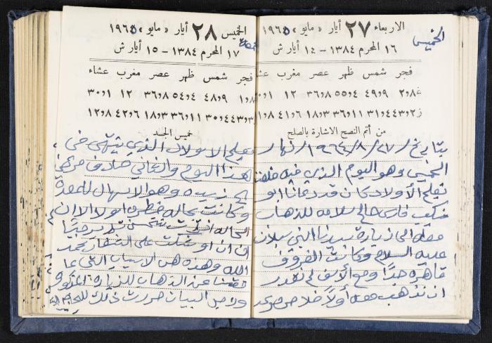 The Diaries of Fandi Mhanna, Buqei'a- Upper Galilee, 1964-1965