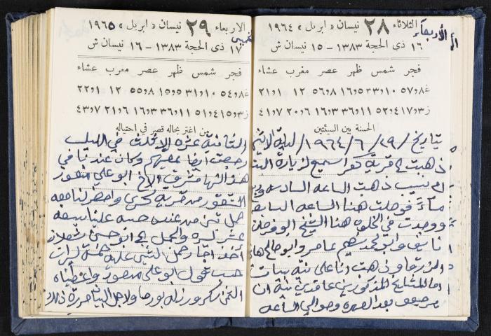 The Diaries of Fandi Mhanna, Buqei'a- Upper Galilee, 1964-1965