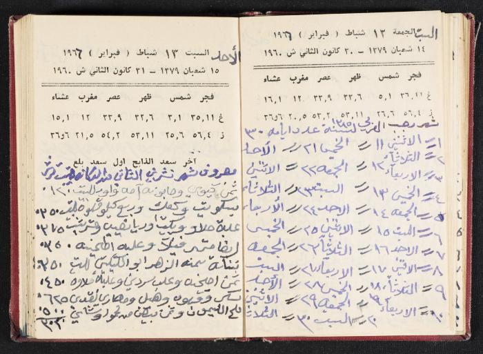 The Diaries of Fandi Mhanna, Buqei'a- Upper Galilee, 1965-1966