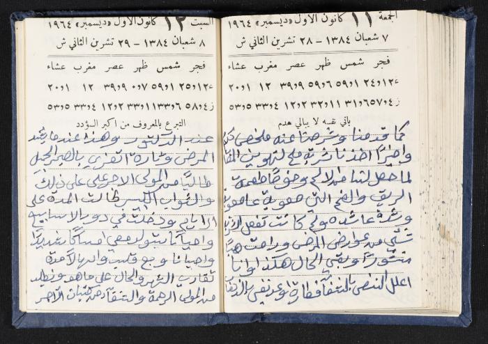 The Diaries of Fandi Mhanna, Buqei'a- Upper Galilee, 1964-1965
