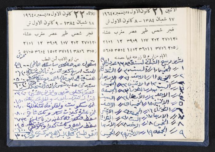 The Diaries of Fandi Mhanna, Buqei'a- Upper Galilee, 1964-1965