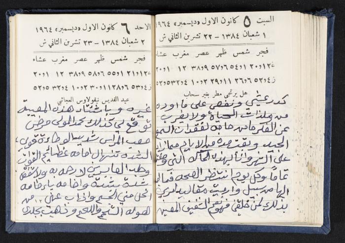 The Diaries of Fandi Mhanna, Buqei'a- Upper Galilee, 1964-1965