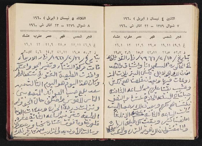 The Diaries of Fandi Mhanna, Buqei'a- Upper Galilee, 1965-1966