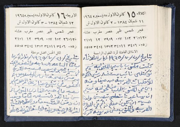 The Diaries of Fandi Mhanna, Buqei'a- Upper Galilee, 1964-1965