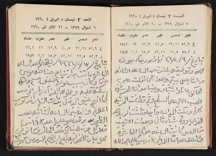 The Diaries of Fandi Mhanna, Buqei'a- Upper Galilee, 1965-1966