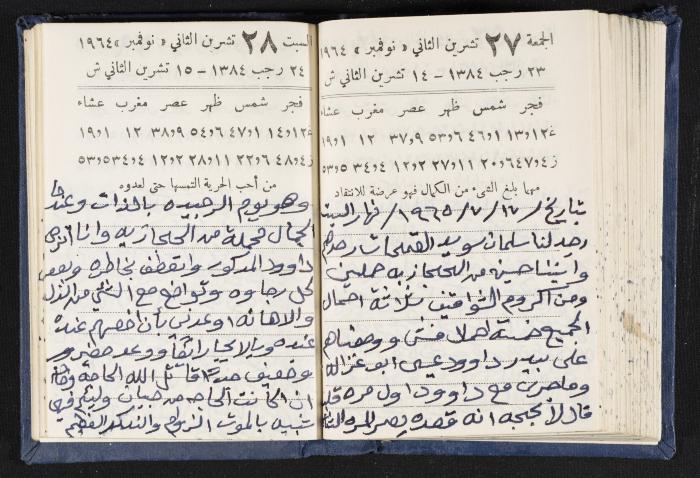 The Diaries of Fandi Mhanna, Buqei'a- Upper Galilee, 1964-1965