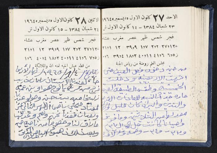The Diaries of Fandi Mhanna, Buqei'a- Upper Galilee, 1964-1965