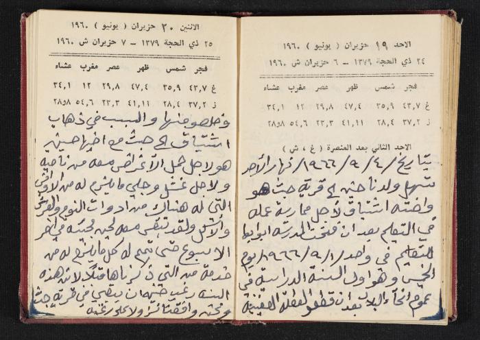 The Diaries of Fandi Mhanna, Buqei'a- Upper Galilee, 1965-1966