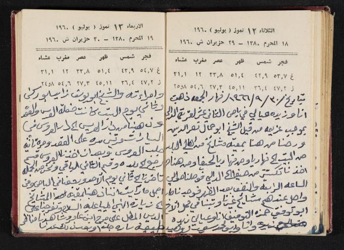 The Diaries of Fandi Mhanna, Buqei'a- Upper Galilee, 1965-1966