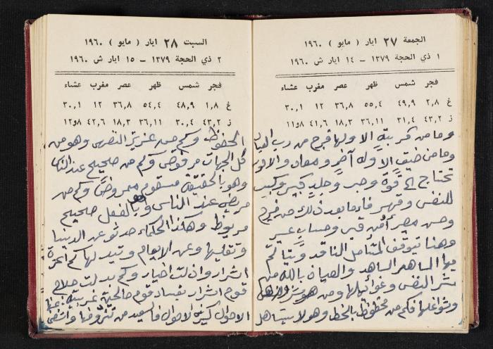 The Diaries of Fandi Mhanna, Buqei'a- Upper Galilee, 1965-1966