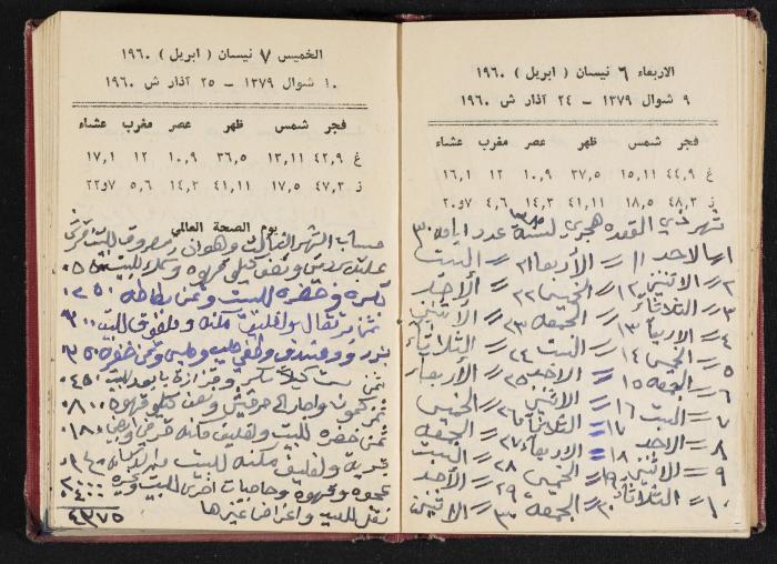 The Diaries of Fandi Mhanna, Buqei'a- Upper Galilee, 1965-1966