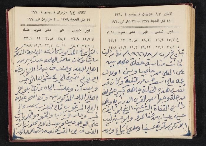The Diaries of Fandi Mhanna, Buqei'a- Upper Galilee, 1965-1966