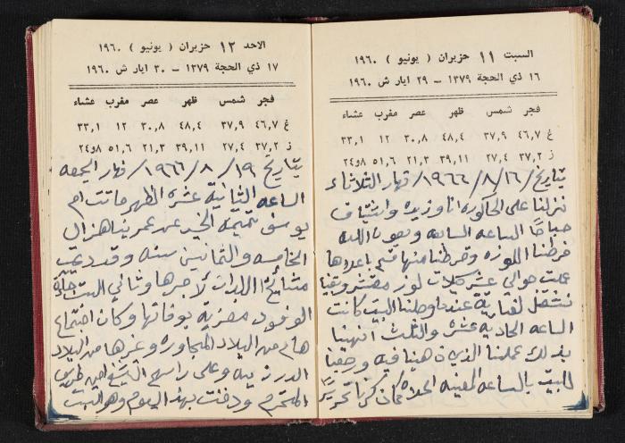 The Diaries of Fandi Mhanna, Buqei'a- Upper Galilee, 1965-1966