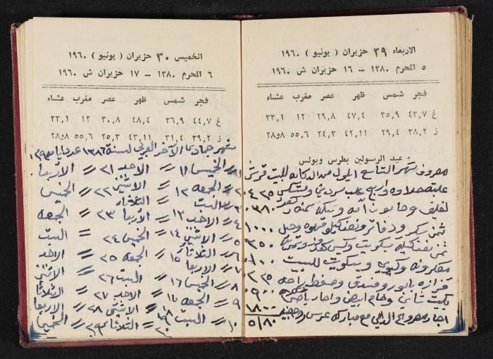 The Diaries of Fandi Mhanna, Buqei'a- Upper Galilee, 1965-1966