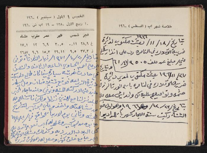 The Diaries of Fandi Mhanna, Buqei'a- Upper Galilee, 1965-1966