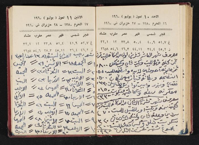 The Diaries of Fandi Mhanna, Buqei'a- Upper Galilee, 1965-1966