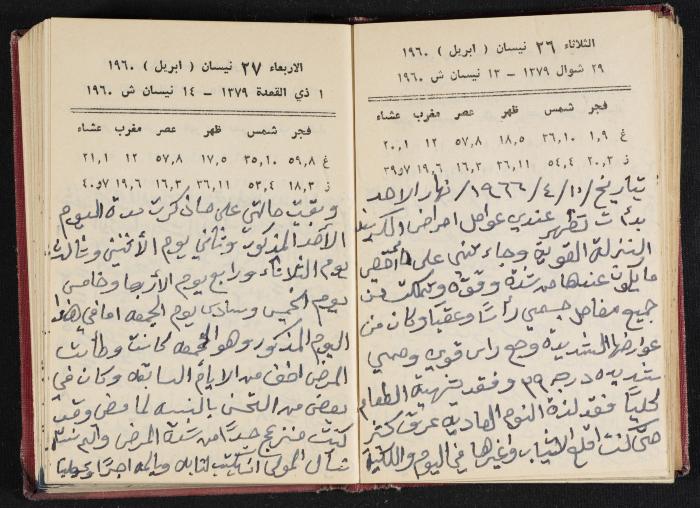 The Diaries of Fandi Mhanna, Buqei'a- Upper Galilee, 1965-1966