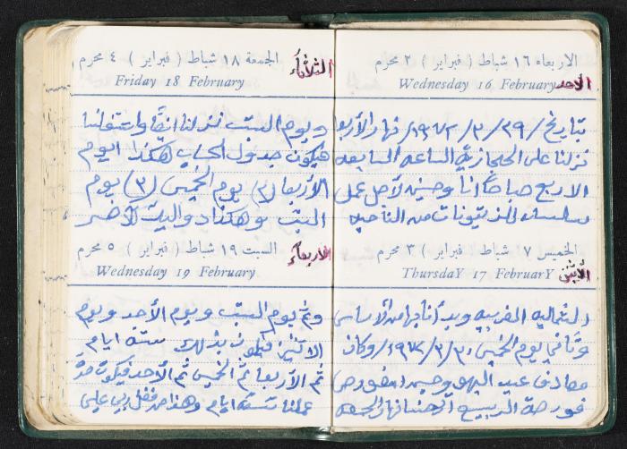 The Diaries of Fandi Mhanna, Buqei'a- Upper Galilee, the First Half of the 1970s 