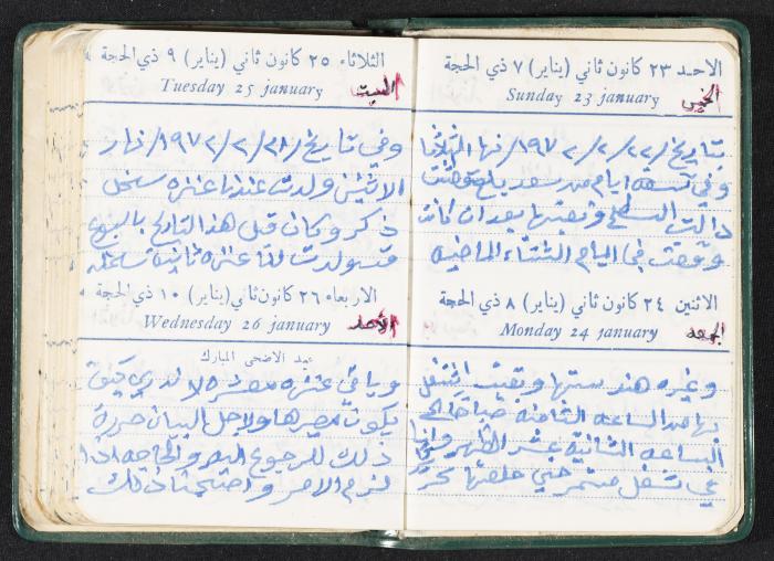 The Diaries of Fandi Mhanna, Buqei'a- Upper Galilee, the First Half of the 1970s 