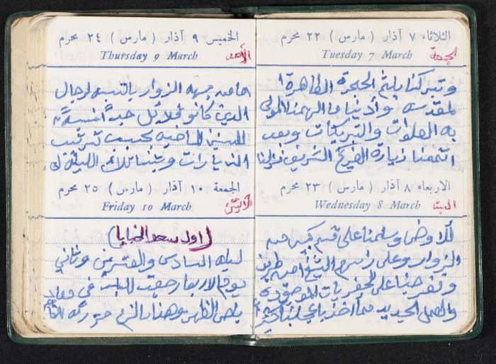 The Diaries of Fandi Mhanna, Buqei'a- Upper Galilee, the First Half of the 1970s 