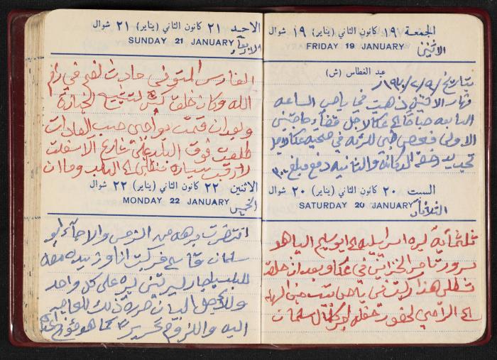 The Diaries of Fandi Mhanna, Buqei'a- Upper Galilee, the First Half of the 1970s