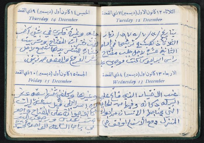 The Diaries of Fandi Mhanna, Buqei'a- Upper Galilee, the First Half of the 1970s 