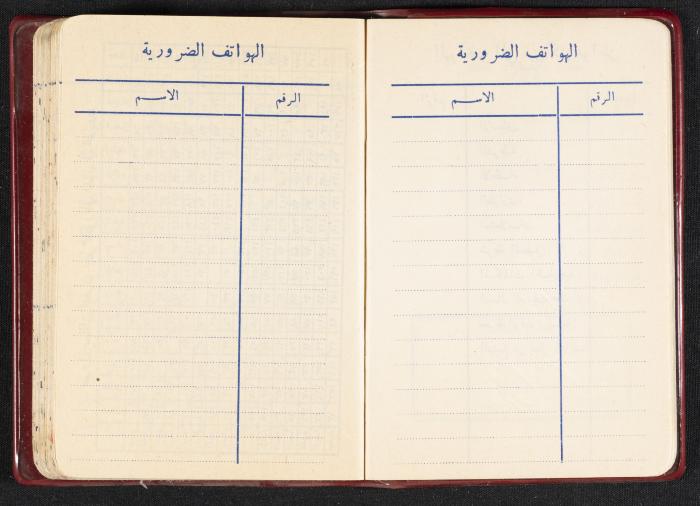 The Diaries of Fandi Mhanna, Buqei'a- Upper Galilee, the First Half of the 1970s