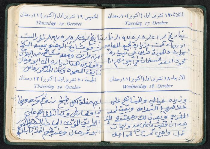 The Diaries of Fandi Mhanna, Buqei'a- Upper Galilee, the First Half of the 1970s 