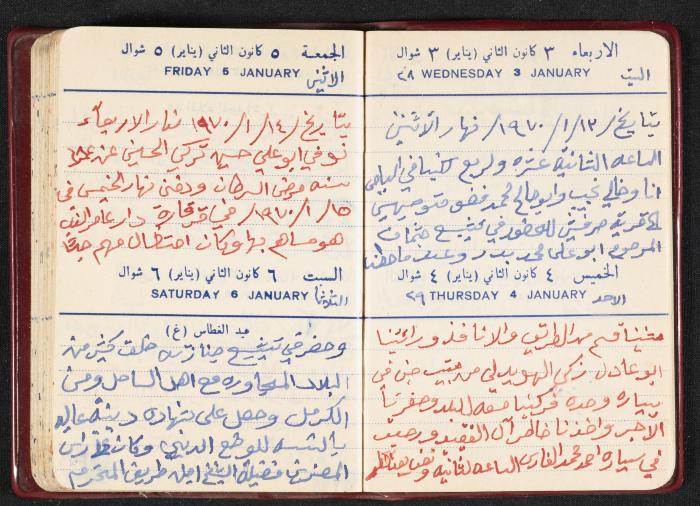 The Diaries of Fandi Mhanna, Buqei'a- Upper Galilee, the First Half of the 1970s