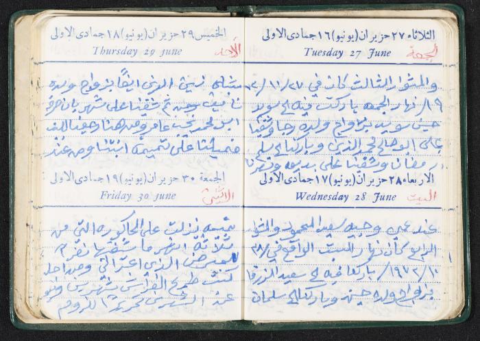 The Diaries of Fandi Mhanna, Buqei'a- Upper Galilee, the First Half of the 1970s 