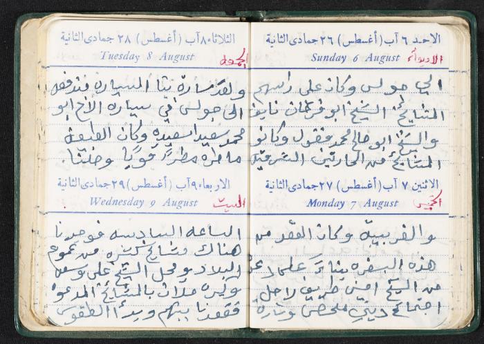 The Diaries of Fandi Mhanna, Buqei'a- Upper Galilee, the First Half of the 1970s 