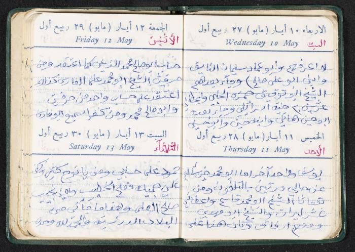 The Diaries of Fandi Mhanna, Buqei'a- Upper Galilee, the First Half of the 1970s 