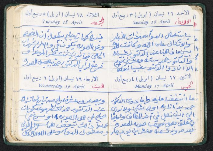 The Diaries of Fandi Mhanna, Buqei'a- Upper Galilee, the First Half of the 1970s 