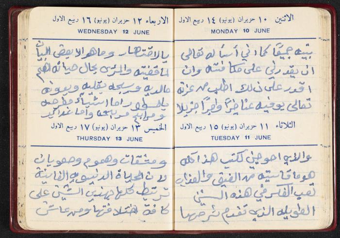 The Diaries of Fandi Mhanna, Buqei'a- Upper Galilee, the First Half of the 1970s