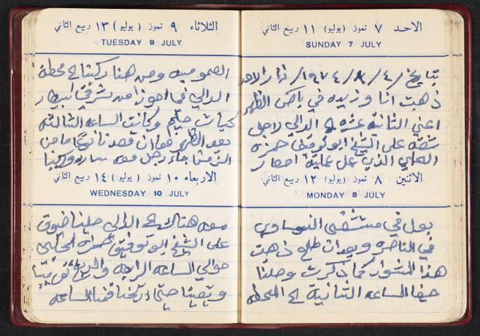 The Diaries of Fandi Mhanna, Buqei'a- Upper Galilee, the First Half of the 1970s
