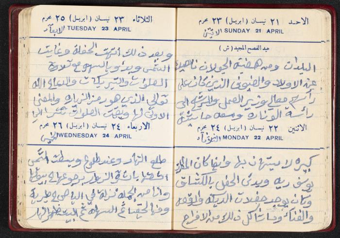 The Diaries of Fandi Mhanna, Buqei'a- Upper Galilee, the First Half of the 1970s