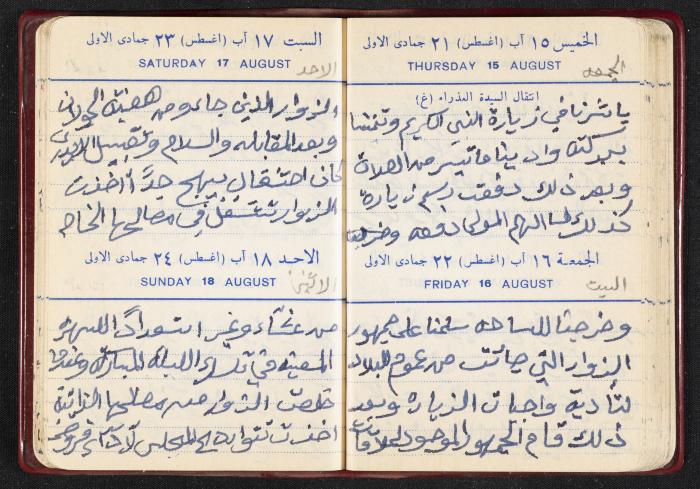 The Diaries of Fandi Mhanna, Buqei'a- Upper Galilee, the First Half of the 1970s